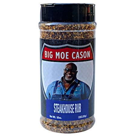 Moe Cason Barbecue Big Moe Cason Steak BBQ Rub 10 oz MOSTEAK